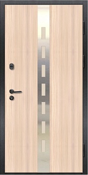 фото тёплая входная дверь с терморазрывом nord 70 нр-17