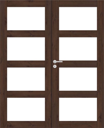 фото дверь swedoor by jeld-wen unique rustic 348, двустворчатая